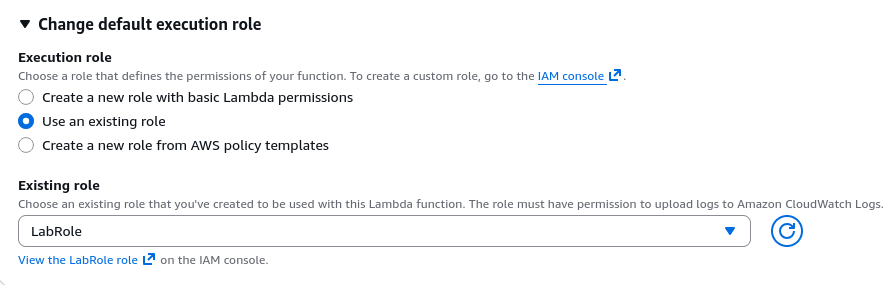 Navigasi ke IAM Console